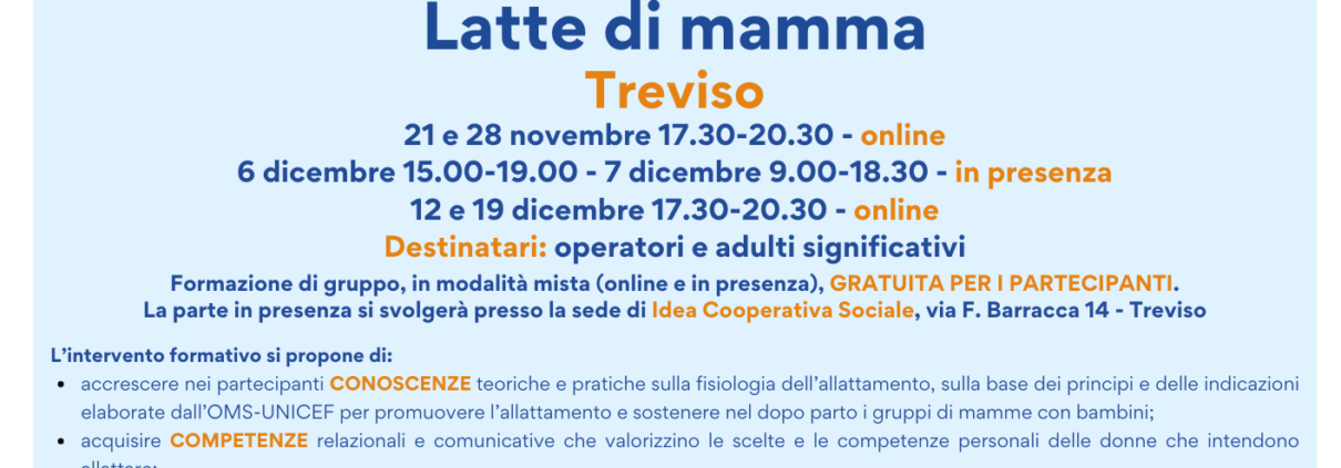 Latte di mamma - Novembre 2024