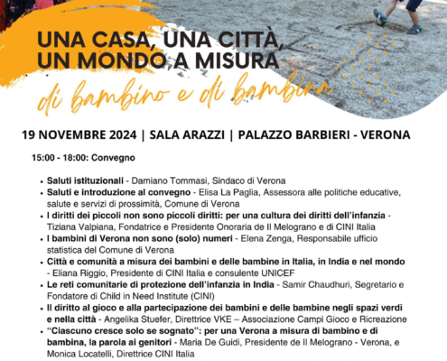 Una casa, una città, un mondo a misura di bambino e bambina